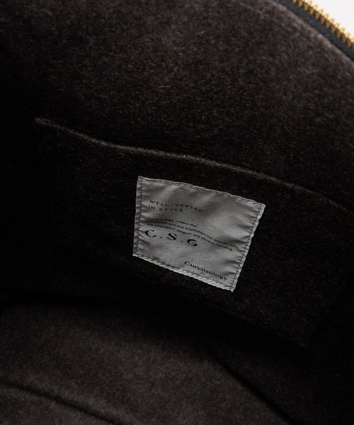 Curensology（カレンソロジー）の「Curensology(カレンソロジー)/＜ＣＳＧ＞ソフトレザーワンショルダービッグバッグ（ハンドバッグ・レディース・ブラック・FREE）」の3枚目の写真