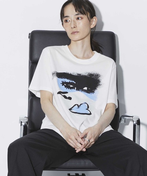 AKIRANAKA アキラナカ トップス AKIRANAKA/アキラナカ】EX.Graphic Art Tee B別注グラフィック
