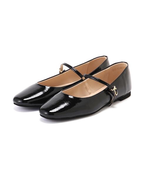 NATURAL BEAUTY BASIC（ナチュラルビューティーベーシック）の「◇【sweet掲載】ベアソールフラットバレエシューズ（パンプス・レディース・ブラック/ブラウン系その他/ワイン・SMALL/MEDIUM/LARGE）」の5枚目の写真