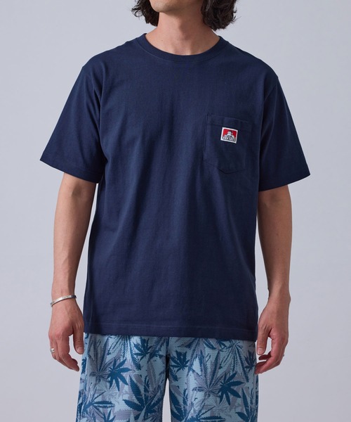 JUNRED(ジュンレッド)の「【BENDAVIS別注】1ポイントTシャツ(Tシャツ/カットソー・メンズ・チャコールグレー/ブラック/ホワイト/グリーン/ネイビー・L/LL/M)」の5枚目の写真
