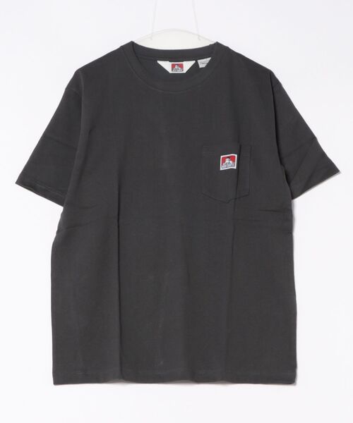 JUNRED(ジュンレッド)の「【BENDAVIS別注】1ポイントTシャツ(Tシャツ/カットソー・メンズ・チャコールグレー/ブラック/ホワイト/グリーン/ネイビー・L/LL/M)」の14枚目の写真