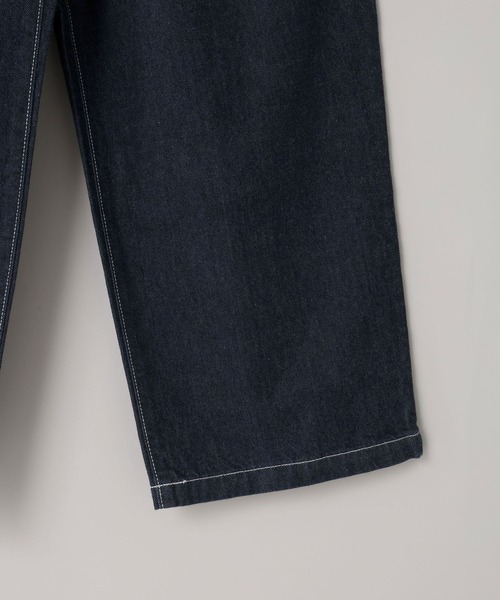LOWRYS FARM（ローリーズファーム）の「【LFM(U)】デニムタックワイドパンツ　 571356（デニムパンツ・メンズ・ブルー/ブラック・MEDIUM/LARGE）」の6枚目の写真