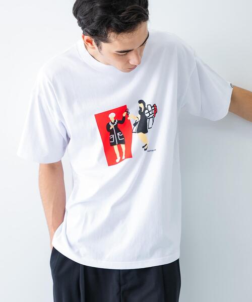 cotton pan（コットンパン）の「『別注』COTTON PAN×URBAN RESEARCH　I Love My Job（Tシャツ/カットソー・メンズ・ホワイト・SMALL/MEDIUM/LARGE）」の2枚目の写真