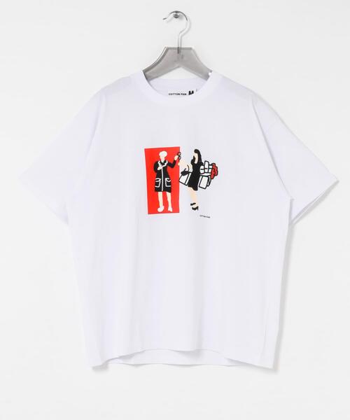 cotton pan(コットンパン)の「『別注』COTTON PAN×URBAN RESEARCH I Love My Job(Tシャツ/カットソー・メンズ・ホワイト・SMALL/MEDIUM/LARGE)」の9枚目の写真