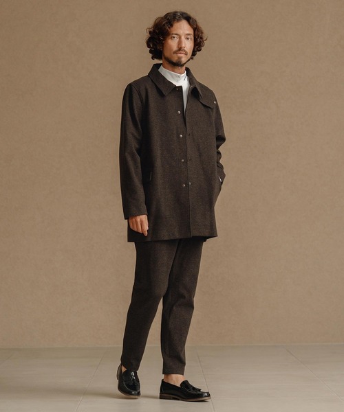 CALL&RESPONSE(コールアンドレスポンス)の「mp13894-ロングパンツ-スーパーストレッチ(その他パンツ・メンズ・チャコール/ブラウン・2/4/5)」の16枚目の写真