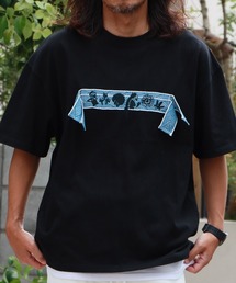 ONEXONE（ワンフォーワン）の「ONEXONE/ワンフォーワン WJ EMBROIDERED T-SHIRT 半袖Tシャツ（Tシャツ/カットソー）」