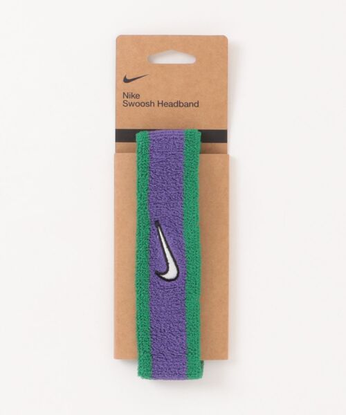 NIKE(ナイキ)の「《NIKEアパレル》スウッシュ クラシック ヘッドバンド(ヘアバンド・メンズ・グレー/ホワイト×ブラック/ブラック×ホワイト/ホワイト系その他/ブルー系その他/ベージュ系その他/ブラック×イエロー/ホワイト系その他2/ブルー系その他2/パープル系その他・フリー)」の10枚目の写真