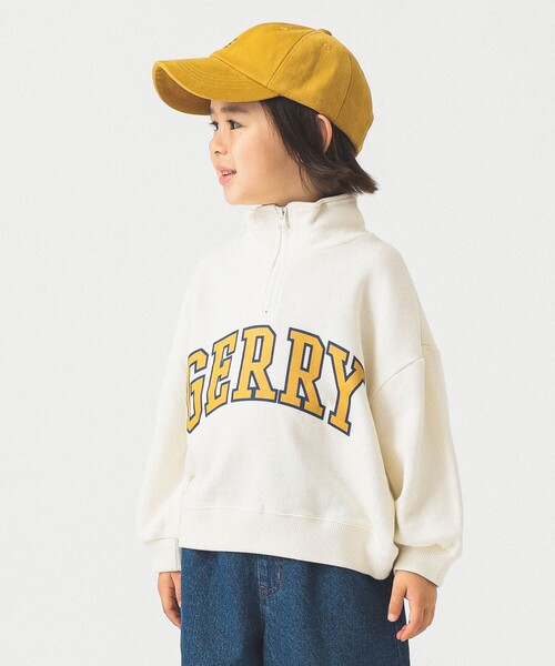 B:MING by BEAMS(ビーミングバイビームス)の「【別注】GERRY / ハーフジップ スウェット プルオーバー 2025FW(110~150cm)(スウェット・キッズ・グレー系その他/アイボリー・110/120/130/140/150)」の22枚目の写真