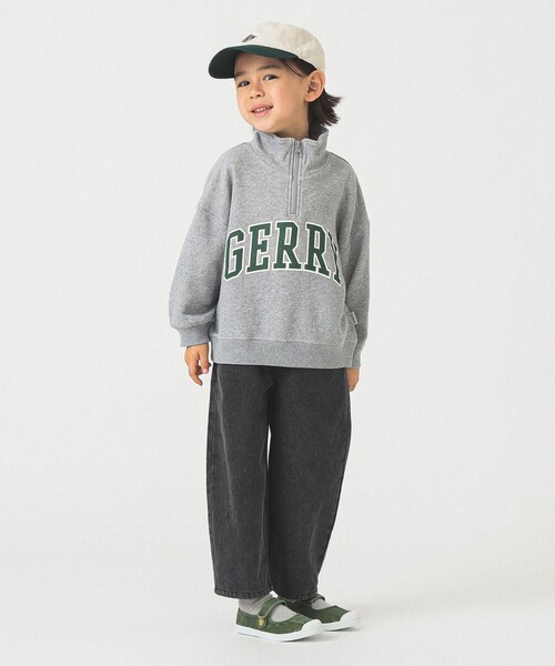 B:MING by BEAMS(ビーミングバイビームス)の「【別注】GERRY / ハーフジップ スウェット プルオーバー 2025FW(110~150cm)(スウェット・キッズ・グレー系その他/アイボリー・110/120/130/140/150)」の9枚目の写真