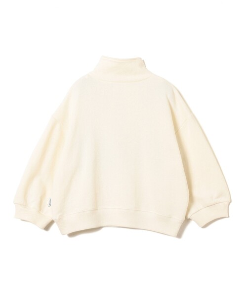 B:MING by BEAMS(ビーミングバイビームス)の「【別注】GERRY / ハーフジップ スウェット プルオーバー 2025FW(110~150cm)(スウェット・キッズ・グレー系その他/アイボリー・110/120/130/140/150)」の15枚目の写真