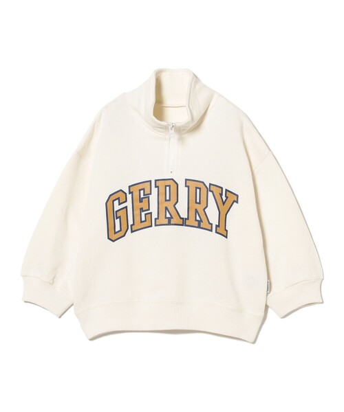 B:MING by BEAMS(ビーミングバイビームス)の「【別注】GERRY / ハーフジップ スウェット プルオーバー 2025FW(110~150cm)(スウェット・キッズ・グレー系その他/アイボリー・110/120/130/140/150)」の16枚目の写真
