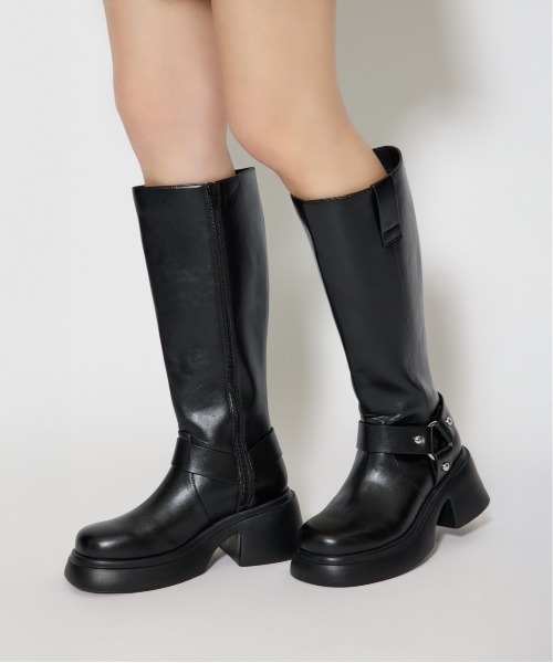 ロングエンジニアブーツ 靴（ブーツ）｜rienda（リエンダ）の