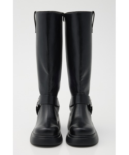 rienda（リエンダ）の「ロングエンジニアブーツ  靴（ブーツ・レディース・ブラウン/ブラック・SMALL/MEDIUM/LARGE）」の6枚目の写真