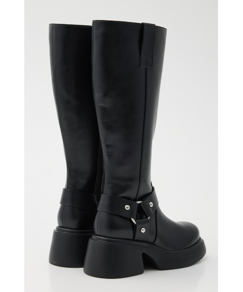 rienda（リエンダ）の「ロングエンジニアブーツ  靴（ブーツ・レディース・ブラウン/ブラック・SMALL/MEDIUM/LARGE）」の7枚目の写真