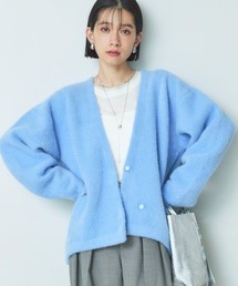 Doux archives | 【昨年即完売アイテム】ダブルフェイスシャギーカーデ(カーディガン/ボレロ)