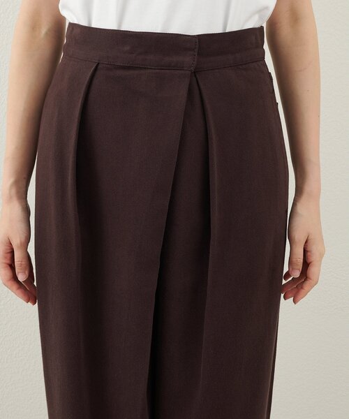 Whim Gazette（ウィムガゼット）の「ラップデニムパンツ（デニムパンツ・レディース・ブラウン/ピンク/ブルー・38/36）」の9枚目の写真