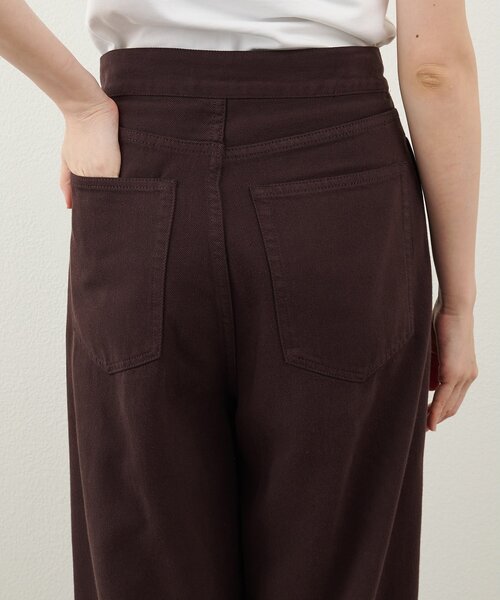 Whim Gazette（ウィムガゼット）の「ラップデニムパンツ（デニムパンツ・レディース・ブラウン/ピンク/ブルー・38/36）」の10枚目の写真