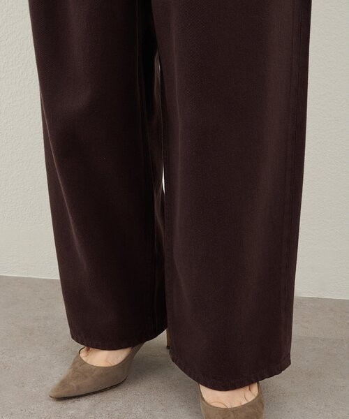 Whim Gazette（ウィムガゼット）の「ラップデニムパンツ（デニムパンツ・レディース・ブラウン/ピンク/ブルー・38/36）」の12枚目の写真