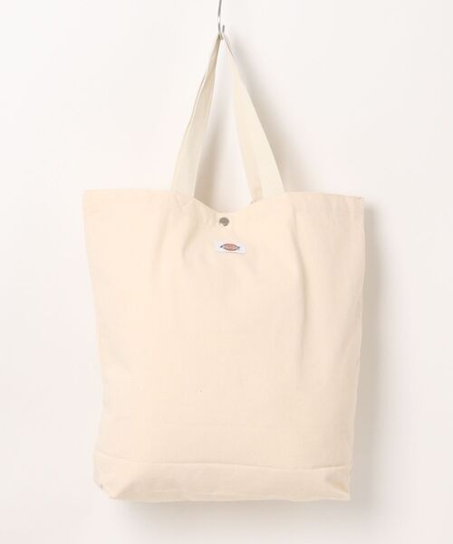 Dickies（ディッキーズ）の「ロゴ キャンバス トートバッグ（トートバッグ・メンズ・ベージュ・FREE）」の2枚目の写真