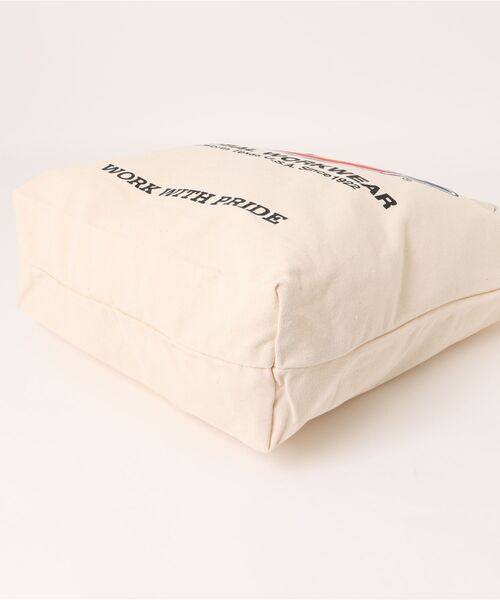 Dickies（ディッキーズ）の「ロゴ キャンバス トートバッグ（トートバッグ・メンズ・ベージュ・FREE）」の3枚目の写真