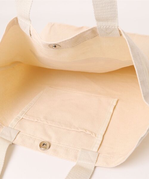 Dickies（ディッキーズ）の「ロゴ キャンバス トートバッグ（トートバッグ・メンズ・ベージュ・FREE）」の4枚目の写真