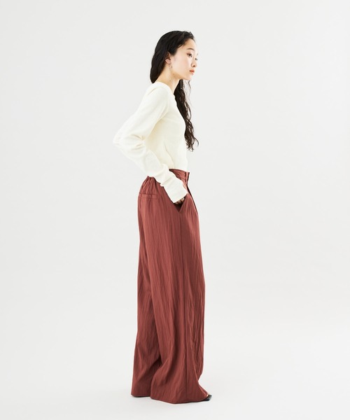 Muscat(マスカット)の「ワイドシルエット ラップパンツ(その他パンツ・レディース・ベージュ/ブラウン/ブラック・F)」の22枚目の写真