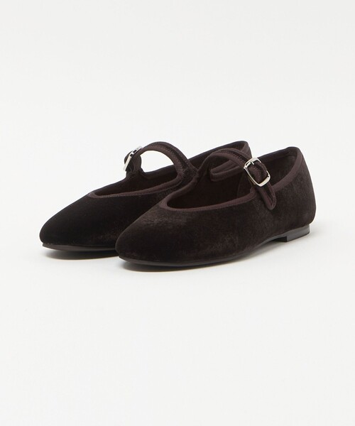 ODETTE E ODILE（オデットエオディール）の「メリージェーンソフト フラット10↑（パンプス・レディース・ブラック/ダークブラウン・24cm/25.5cm/25cm/23.5cm/23cm/22.5cm/22cm/24.5cm）」の9枚目の写真