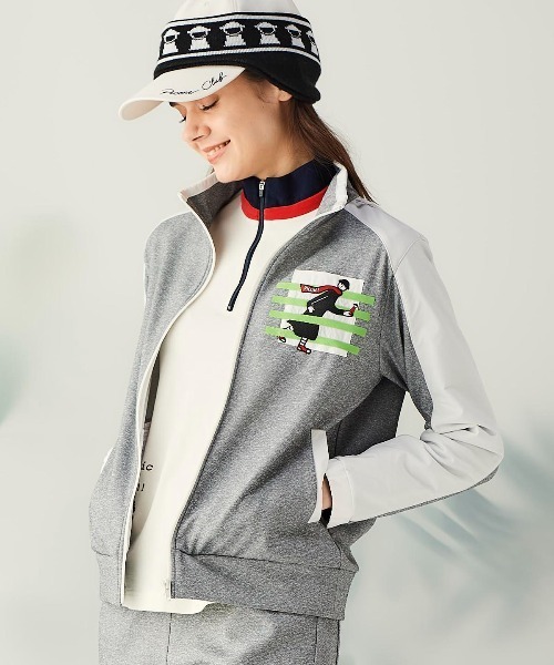 Picone CLUB（ピッコーネクラブ）の「ベロアライン保温起毛プルオーバー（Tシャツ/カットソー・レディース・ピンク/ネイビー/ホワイト・L/M/S）」の16枚目の写真