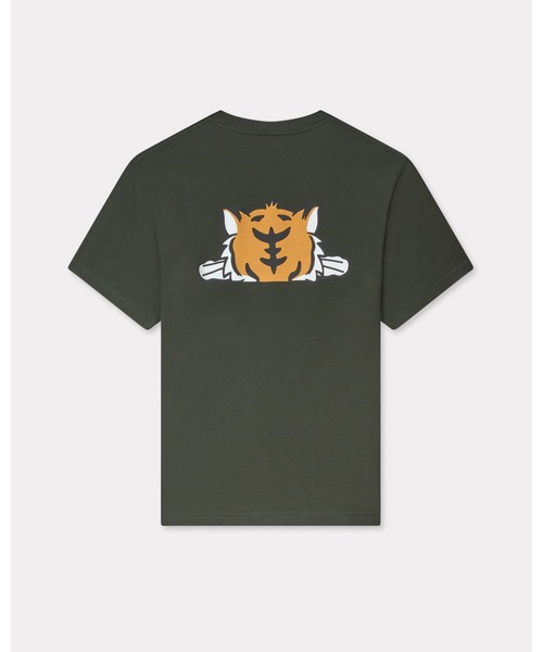 KENZO（ケンゾー）の「'KENZO Happy Tiger' エンブロイド コットン Tシャツ（Tシャツ/カットソー・メンズ・グリーン系その他3・X-LARGE/SMALL/LARGE/X-SMALL/MEDIUM）」の7枚目の写真