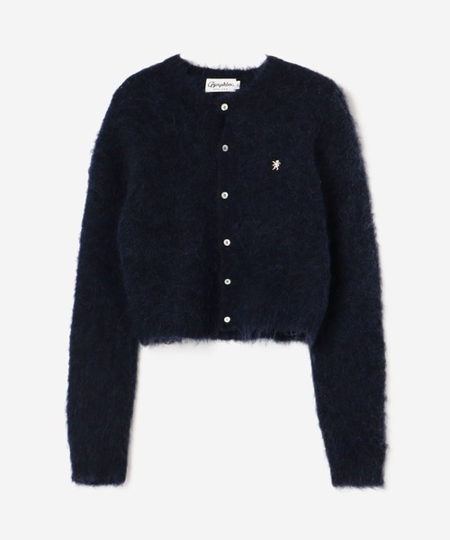 Gymphlex | シャギーニット ショートカーディガン WOMEN（カーディガン