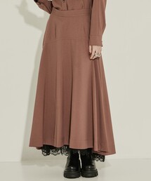 AKANE UTSUNOMIYA | 【AKANE UTSUNOMIYA/アカネウツノミヤ】WAO-FSK50-2009/レーススカート/秋服(スカート)