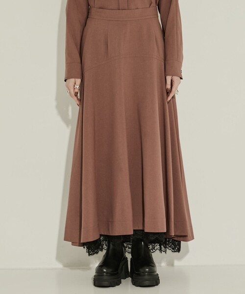 AKANE UTSUNOMIYA(アカネウツノミヤ)の「【AKANE UTSUNOMIYA/アカネウツノミヤ】WAO-FSK50-2009/レーススカート/秋服(スカート・レディース・ブラック/ブラウン・36/38)」の9枚目の写真