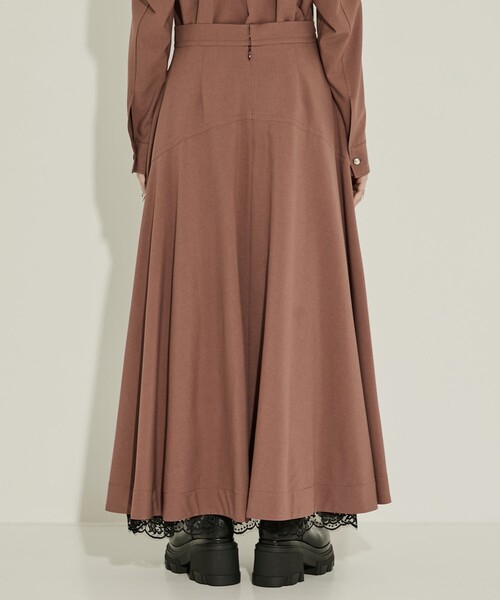 AKANE UTSUNOMIYA(アカネウツノミヤ)の「【AKANE UTSUNOMIYA/アカネウツノミヤ】WAO-FSK50-2009/レーススカート/秋服(スカート・レディース・ブラック/ブラウン・36/38)」の11枚目の写真