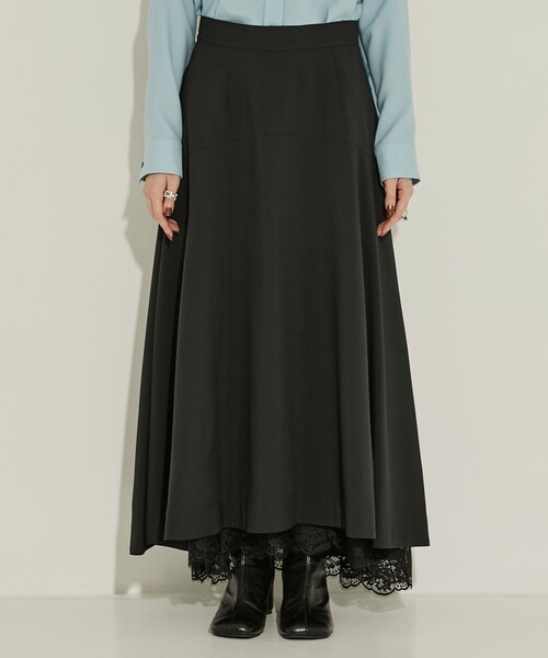 AKANE UTSUNOMIYA(アカネウツノミヤ)の「【AKANE UTSUNOMIYA/アカネウツノミヤ】WAO-FSK50-2009/レーススカート/秋服(スカート・レディース・ブラック/ブラウン・36/38)」の18枚目の写真