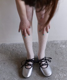 haek（ハク）の「lace up ballet shoes/レースアップバレエシューズ（バレエシューズ）」