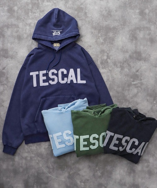 The Endless Summer(エンドレスサマー)の「TES LOCAL CREW PIGMENT BIG SWEAT PARKA / スウェットパーカー(パーカー・メンズ・ブラック/グリーン/ネイビー/サックスブルー・SMALL/MEDIUM/LARGE/X-LARGE)」の5枚目の写真