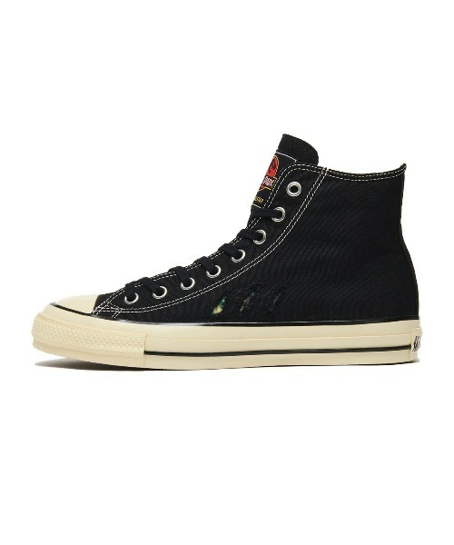 CONVERSE(コンバース)の「CONVERSE ALL STAR AGED RL HI / JURASSIC PARK(コンバース オールスター エイジド RL HI / ジュラシック・パーク)(スニーカー・メンズ・ブラック系・25cm/25.5cm/26cm/26.5cm/27cm/27.5cm/28cm/29cm)」の3枚目の写真