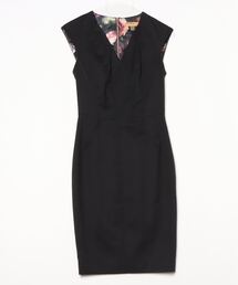 TED BAKER テッドベイカー ブラック ワンピース ドレス 袖なし TED BAKER テッドベイカー ブラック ワンピース ドレス 袖なし