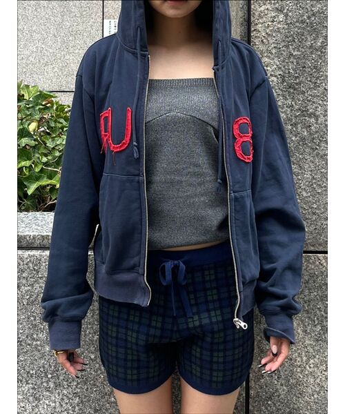 Oriens JOURNAL STANDARD(オリエンス ジャーナルスタンダード)の「ジャカードニットショートパンツ(その他パンツ・レディース・グレー/グリーン・FREE)」の12枚目の写真