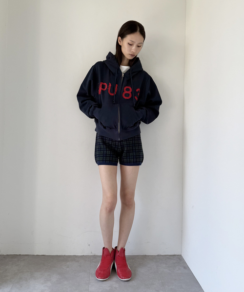 Oriens JOURNAL STANDARD(オリエンス ジャーナルスタンダード)の「ジャカードニットショートパンツ(その他パンツ・レディース・グレー/グリーン・FREE)」の16枚目の写真