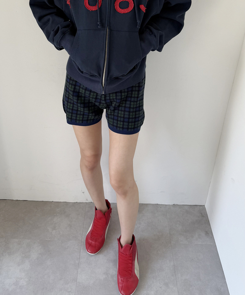 Oriens JOURNAL STANDARD(オリエンス ジャーナルスタンダード)の「ジャカードニットショートパンツ(その他パンツ・レディース・グレー/グリーン・FREE)」の18枚目の写真