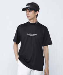 新品　マスターバニーエディション　モックネック　半袖シャツ　カットソー　サイズ6 マスターバニー MB ネックロゴ半袖モックネックカットソー