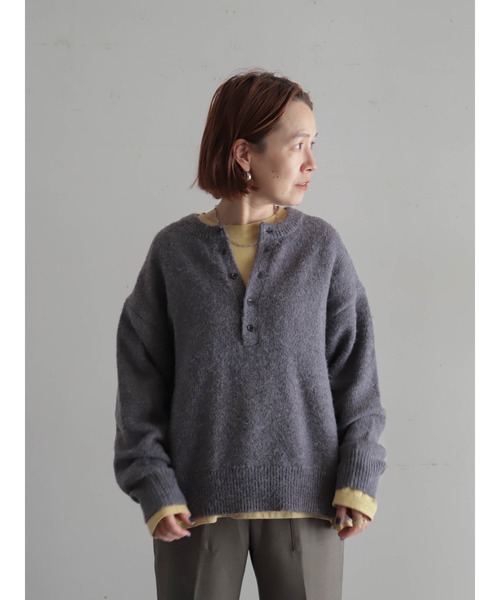 FIL DE FER（フィルデフェール）の「USA COTTON製品染　クルーネックTEE（Tシャツ/カットソー・レディース・パープル/イエロー/ホワイト・FREE）」の22枚目の写真