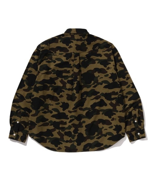 A BATHING APE(アベイシングエイプ)の「1ST CAMO ONE POINT RELAXED FIT LS SHIRT(シャツ/ブラウス・メンズ・グリーン/イエロー・X-LARGE/MEDIUM/XX-LARGE/SMALL/LARGE)」の4枚目の写真