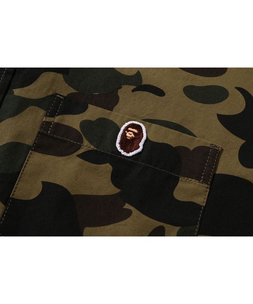 A BATHING APE(アベイシングエイプ)の「1ST CAMO ONE POINT RELAXED FIT LS SHIRT(シャツ/ブラウス・メンズ・グリーン/イエロー・X-LARGE/MEDIUM/XX-LARGE/SMALL/LARGE)」の6枚目の写真
