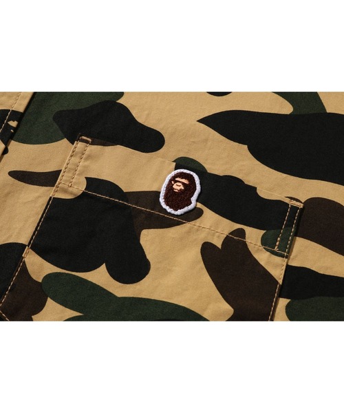 A BATHING APE(アベイシングエイプ)の「1ST CAMO ONE POINT RELAXED FIT LS SHIRT(シャツ/ブラウス・メンズ・グリーン/イエロー・X-LARGE/MEDIUM/XX-LARGE/SMALL/LARGE)」の5枚目の写真