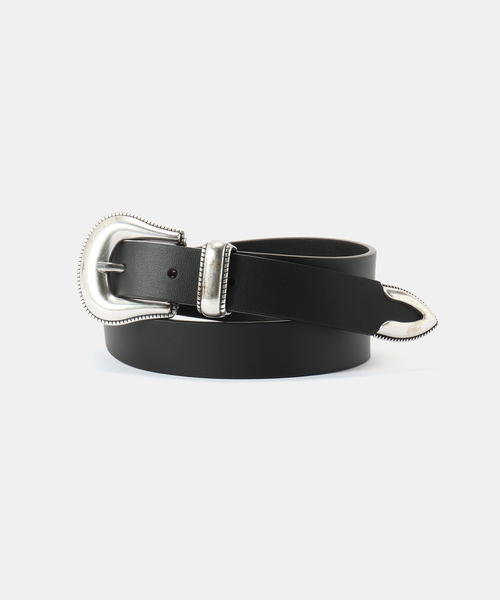 Spick and Span LEFIJE レフィエ サッシュベルト ベルト 黒 SCYE/サイ】Bridle Leather Number Belt（ベルト）｜L'ECHOPPE