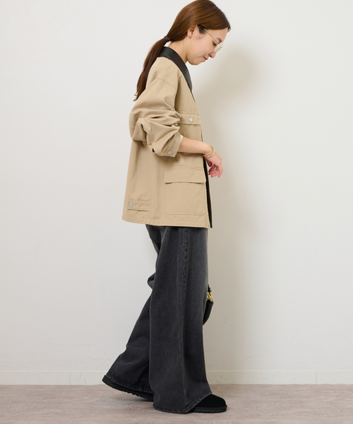 25AW新作］【RENA x relume】カバーオールブルゾン