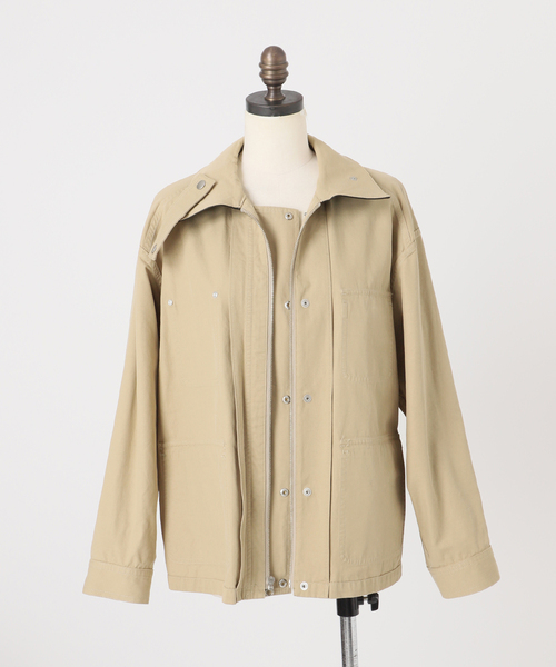 25AW新作］【RENA x relume】カバーオールブルゾン