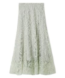 SNIDEL | ファブリックイレヘムフレアスカート(スカート)